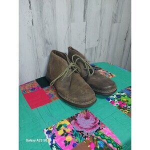 Justin Chukka Boots Brown Leather Rustic Classic 946 Men’s Size 12 M